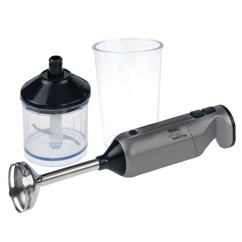 James Martin by Wahl Hand Blender   Mini Chopper Attachment 500W Titanium ZX667