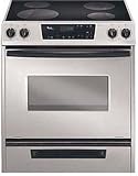 Whirlpool Gold Series GY396LXPT 30'' Slide-in Electric Range with AccuBake System & Preheat Countdow