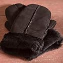Women's Suede Sheepskin Mittens