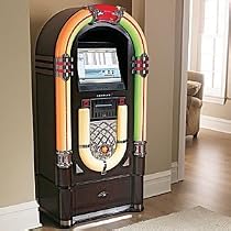 Crosley CR12-Di Full Size Digital Jukebox with Storage Base