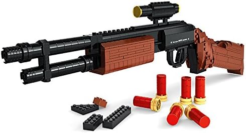 Houyue Remington Magnum Building Blocks Minifigure Toys(527pcs/set), Ages 6+