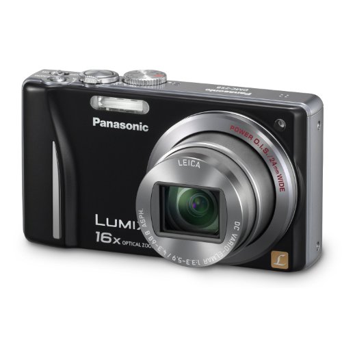 Panasonic Lumix DMC-ZS8 14.1 MP Digital Camera with 16x Wide Angle Optical Image Stabilized Zoom and 3.0-Inch LCD (Black)