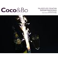 4 x Coco&Bo - Palazzo Indoor Ice Fountain Fireworks - Cocktail Party / Dessert Accessories - Hawaiian Luau Beach Party / Hollywood Vegas Casino Night