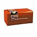 Red Bread Bin New Zeal Kitchen Red Retro Style Storage Glossy Enamel Non Slip Feet Bread Bin