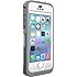 Otterbox Preserver Series Waterproof Case iPhone 5/5S - Retail Packaging - Glacier - White/Gunmetal Grey