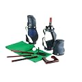 B�ro Golf Set, Put Set in kleinem Golfbag mit ALU- Putter & 5 GRATIS Golf-Tee Bleistifte