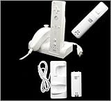 FOR Wii REMOTE RECHARGEABLE BATTERY PACK +CHARGER STAND