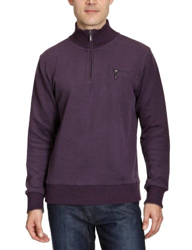 Signum Herren Shirt/ Langarmshirt 113984950/785, Gr. 56/58 (XL), Violett (785 night purple Preisvergleich