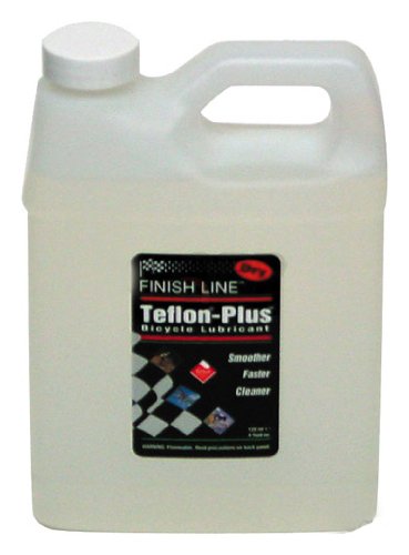 Cover image : Finish Line DRY Teflon Bicycle Chain Lube, 32-Ounce Quart Jug