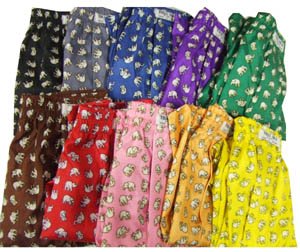 【Boxer shorts-Thai Silk】タイシルクトランクス(ぞうタイプ)3枚セット