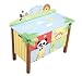 Teamson Sunny Safari Toy Box - Green/ Yellow