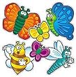 ACCENT PUNCH-OUTS BEES BUGS &