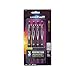 uniball Signo 207 Needle Point Gel Pen, Retractable, Medium 0.7 mm, Black Ink, Black Barrel, 4/Pack