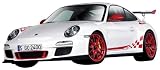 Porsche 911 GT3 RS, white, 1:18 Bburago. die-cast metal vehicle, 11034