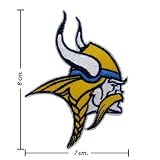 Minnesota Vikings Logo Embroidered Iron on Patches