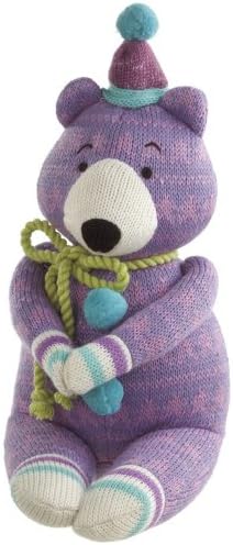 Monkeez "Devina Knit Bear Plush, Small
