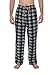 Mens Pajama Pants -Mens pajama Bottoms-Mens fleece Plaid Lounge Pants with Pockets 1 & 3 Pack
