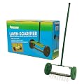 Parasene Garden Lawn Scarifier Grass Rake Push Along Removes Moss Healthy Lawns