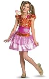 Winx Club Stella Classic Costume, Pink/Orange, Medium/7-8