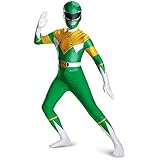 Disguise Men's Green Ranger Bodysuit Costume Teen