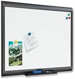 Nobo Quartet Personal Whiteboard Drywipe Magnetic with Tray Eraser and Marker W600xH450mm - Ref QBDE6045