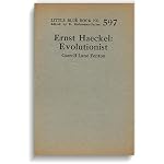 Ernst Haeckel, evolutionist (Little blue book) book cover