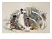 Natives of Encounter Bay, Making Cord For Fishing Nets, from South Australia Illustrated, Pub.1847 Art Giclee Poster Print by George French Angas, 24x18