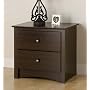 Fremont 2 Drawer Night Table - Brown