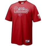 Nike Philadelphia Phillies Red 2008 Practice T-shirt