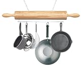 Rolling Pin Pot Rack