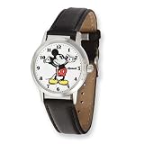 Disney Ingersoll Mickey Mouse Black Strap Watch