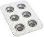Fat Daddio's 6-Cup Individual 3 Tier Cake Pan