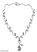 Amethyst necklace, 'Grapes of Love' 0.6 W 18.7 L