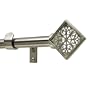 Levolor Madison Rod Set, Satin Nickel, 1-Inch Diameter, 36 to 66-Inch Width