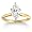 14k White Gold Marquise Solitaire Diamond Engagement Ring (1 1/2 ct, H-I Color,  SI2-I1 Clarity), Size 7