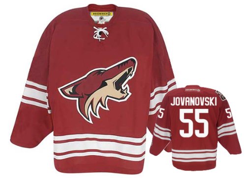 Buy JOVANOVSKI #55 Phoenix Coyotes CCM 550 Series Replica NHL Hockey Jersey (NHLPA Certified Custom...
