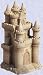 sand castle style statue home garden sculpture New (The Digital Angel Decor)