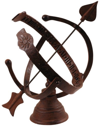 Esschert Design TH28 Cast Iron Sundial
