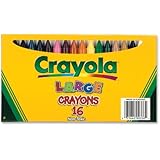 Crayola Large Crayons Box of 16 520336