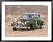 1942 Chevrolet Special Deluxe Sedan Police Car Framed Art Poster Print, 49x39