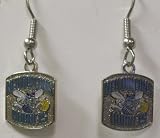 NBA Dangling Earrings - New Orleans Hornets Logo