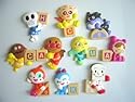 それいけ!アンパンマン くっつくんです 52 全10種 積木 遊び 全10種 1 クリームパンダ 2 メロンパンナちゃ