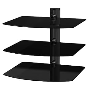 AVF NXS300PB-A Premium Audio-Video Shelving System