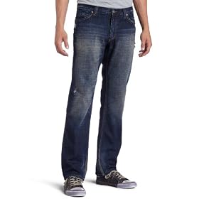 Aknowledge Mens Newport Distressed Jean