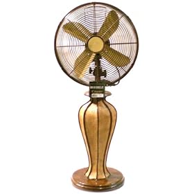 Deco Breeze Cubano 12-Inch Deco Table Top Fan by Deco Breeze