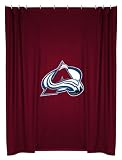 COLORADO AVALANCHE OFFICIAL TEAM JERSEY SHOWER CURTAIN