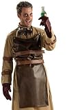 Mad Scientist New Deluxe Horrorvie Halloween Costume One Size (up to 44