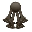 Kaboost Portable Chair Booster, Chocolate