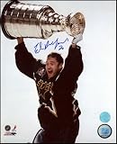 ED BELFOUR Dallas Stars SIGNED 8x10 Stanley Cup Photo