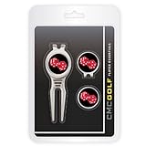 CMC Golf Las Vegas Dice Cool Tool, Cap Clip and Ball Marker Clamshell Pack